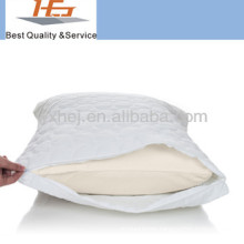 Wholesale polycotton quilted pillow protector with zipper
